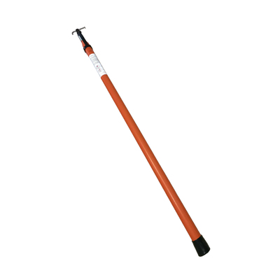 Triangle Fiberglass Telescopic Hot Stick Orange