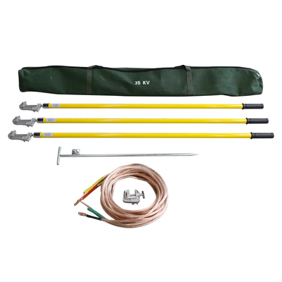 Grounding Rod Electric Earthing Wire Set